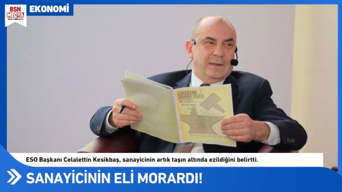 Sanayicinin eli morardı!