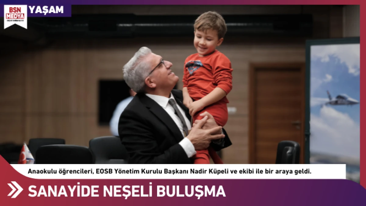 Sanayide neşeli buluşma