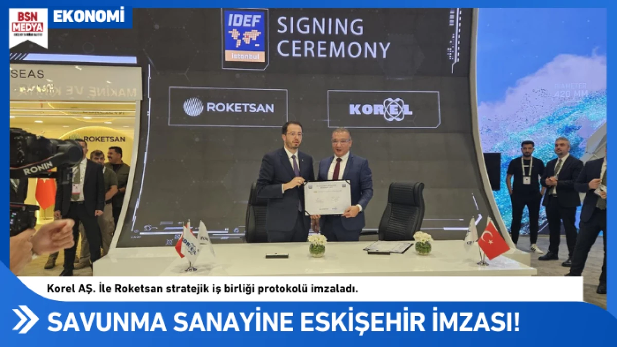 Savunma sanayine Eskişehir imzası!