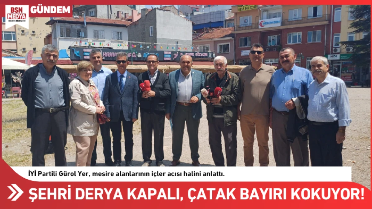 Şehri Derya kapalı, Çatak Bayırı kokuyor!