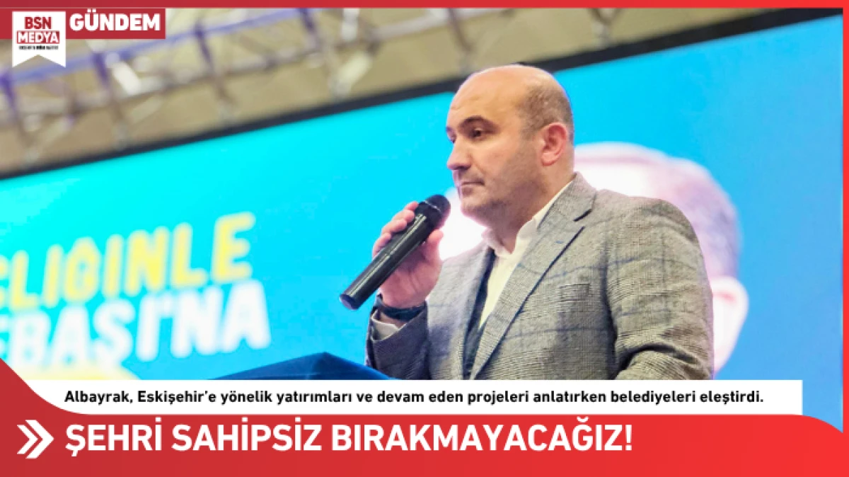 Şehri sahipsiz bırakmayacağız!