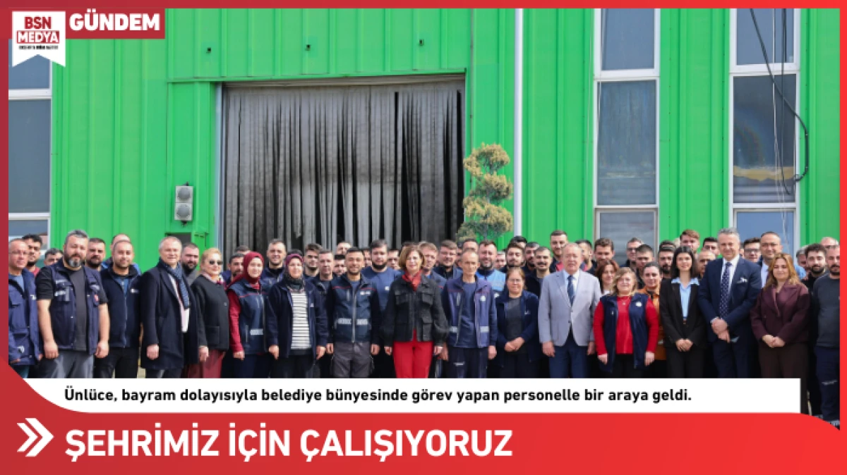Şehrimiz i&ccedil;in &ccedil;alışıyoruz