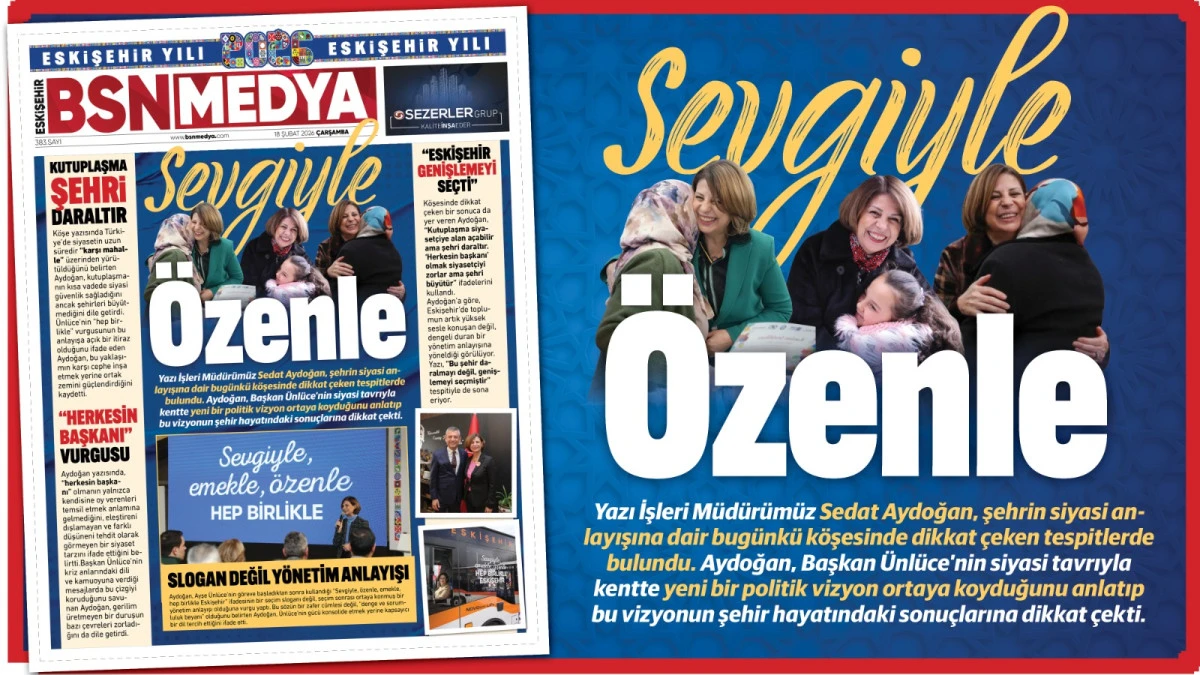 Sevgiyle &ouml;zenle&hellip;