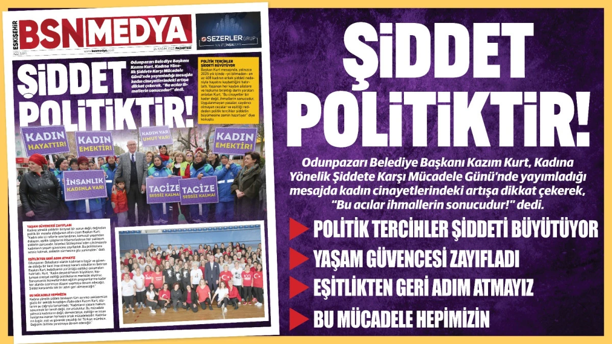 Şiddet politiktir!