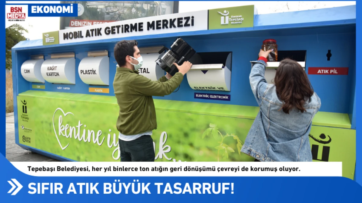 Sıfır atık b&uuml;y&uuml;k tasarruf!