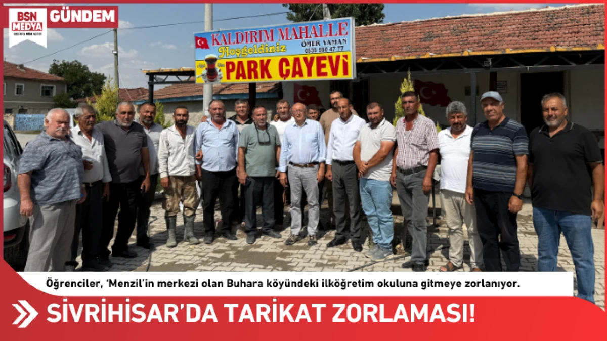 Sivrihisar'da tarikat zorlaması!