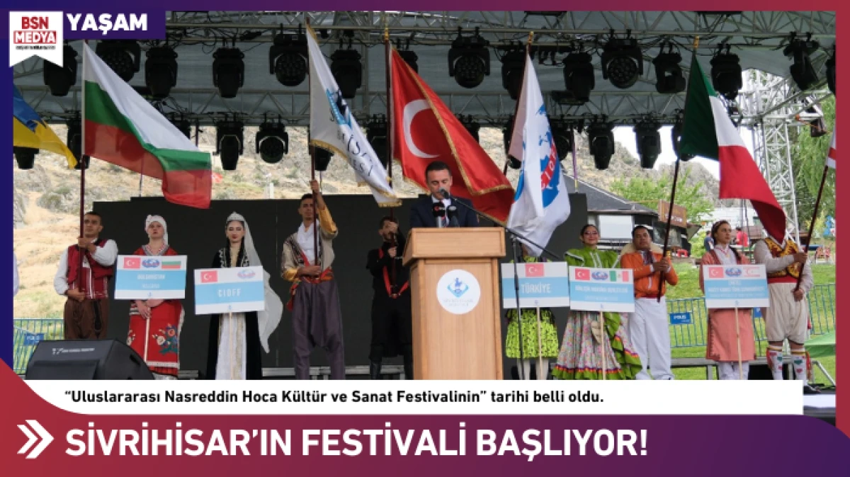 Sivrihisar’ın festivali başlıyor