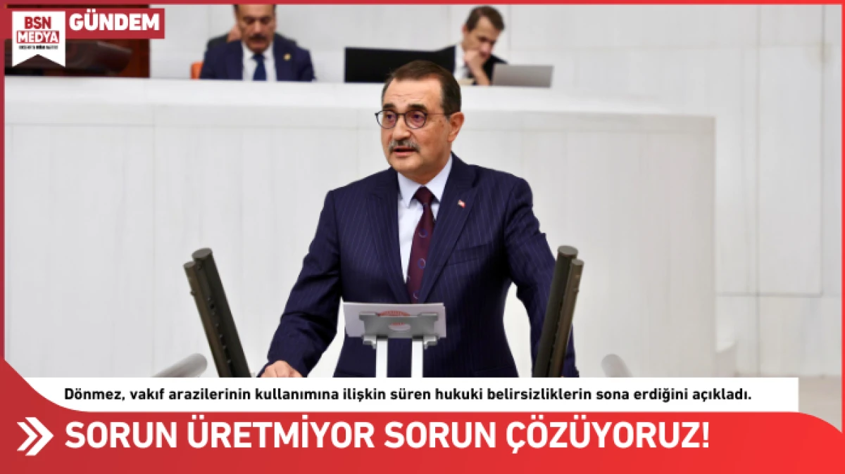 Sorun üretmiyoruz sorun çözüyoruz