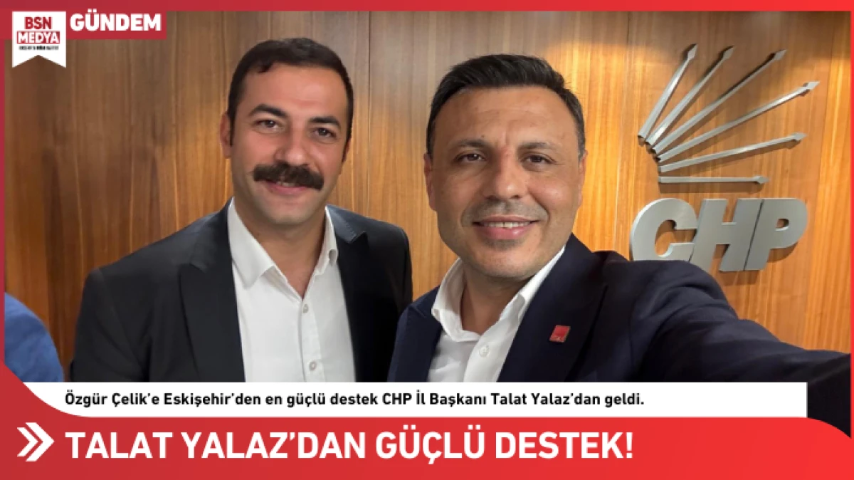 Talat Yalaz'dan güçlü destek!