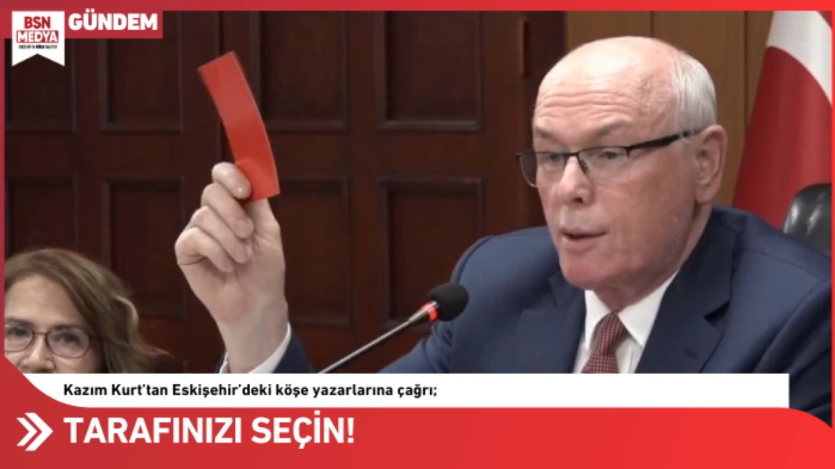 “Tarafınızı seçin!”