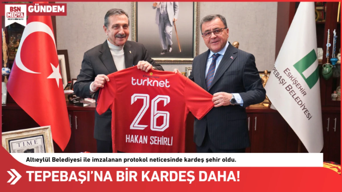 Tepebaşı&rsquo;na bir kardeş daha