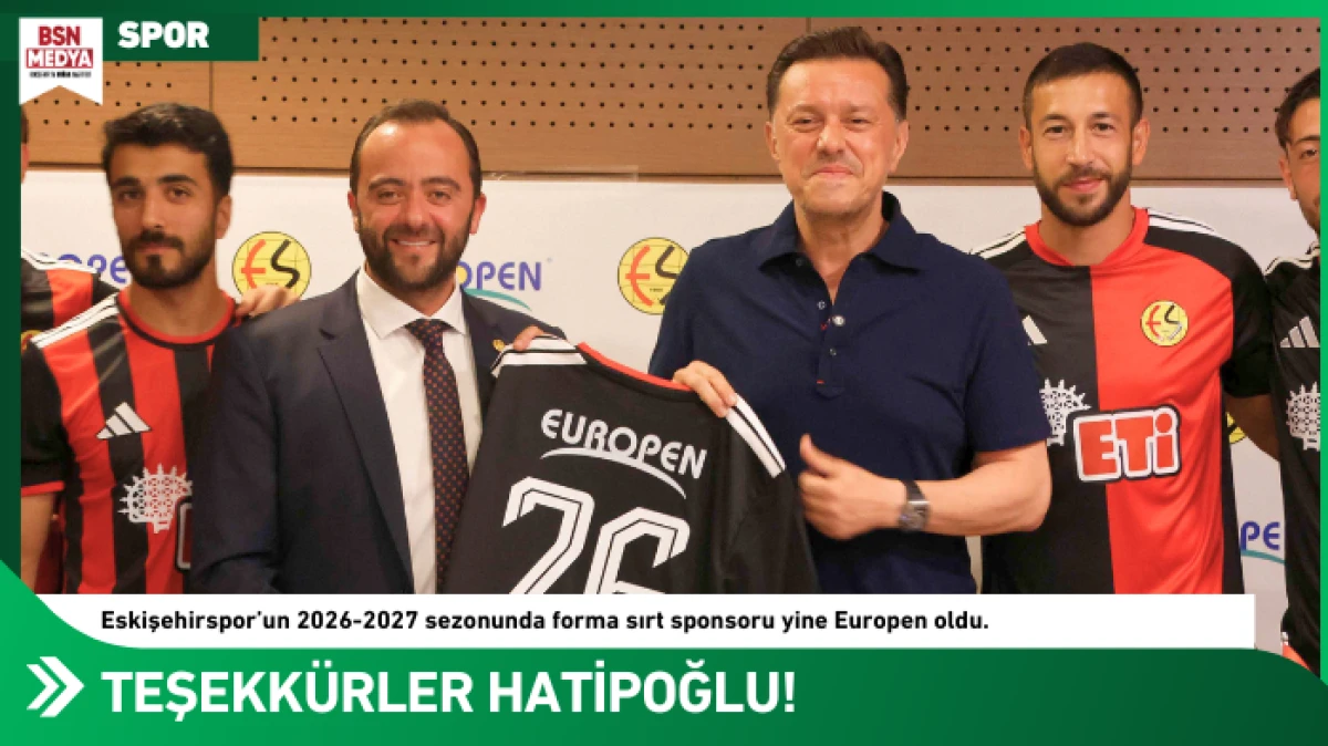 Teşekk&uuml;rler Hatipoğlu!