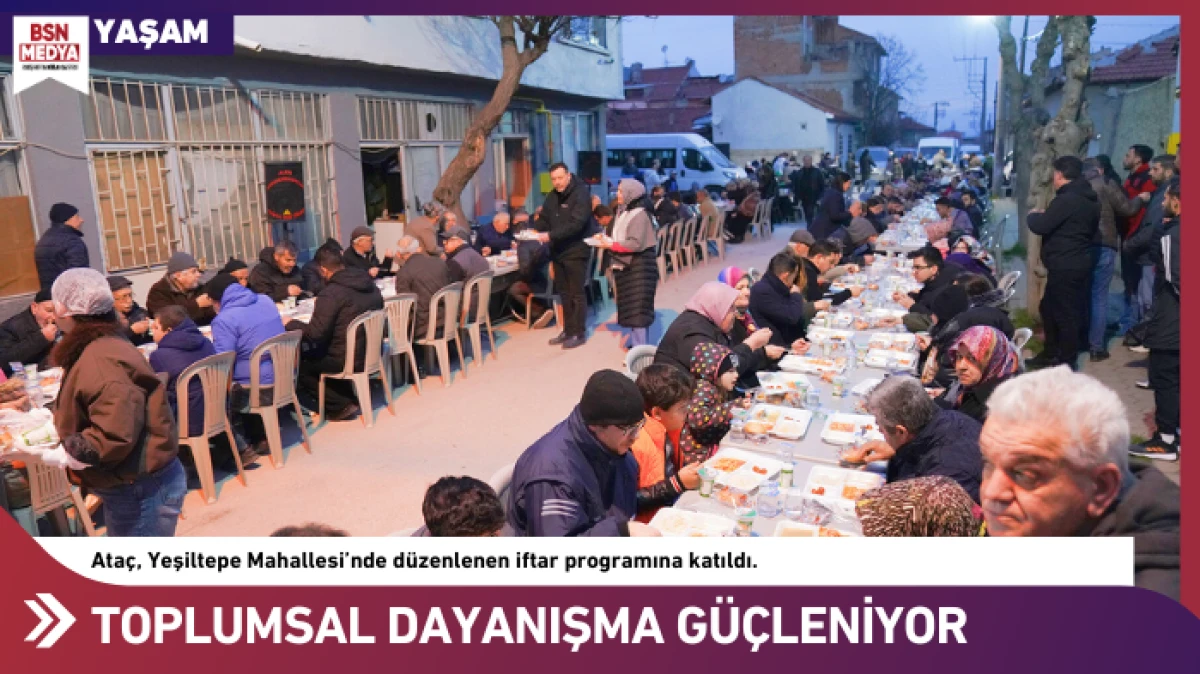 Toplumsal dayanışma g&uuml;&ccedil;leniyor
