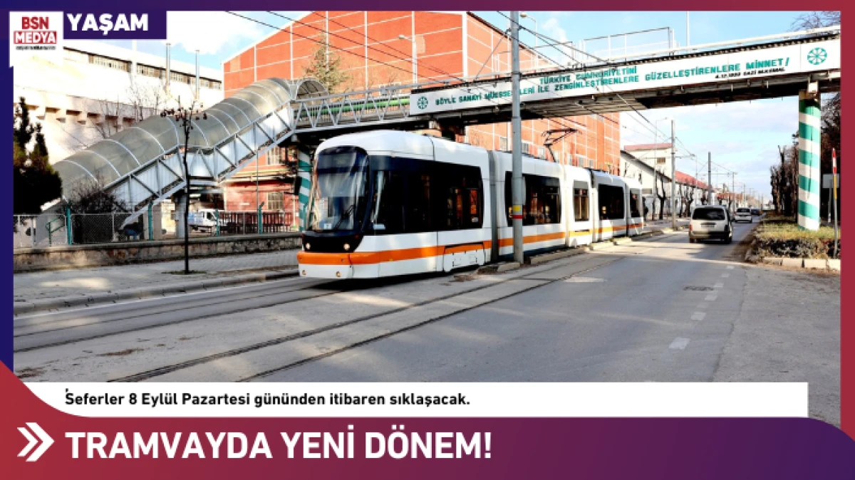 Tramvayda kış tarifesi başlıyor!