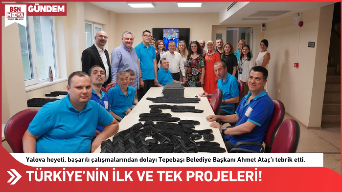 Türkiye’nin ilk ve tek projeleri!