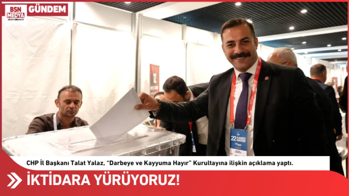 Umut dolu yarınlarla iktidara yürüyoruz!