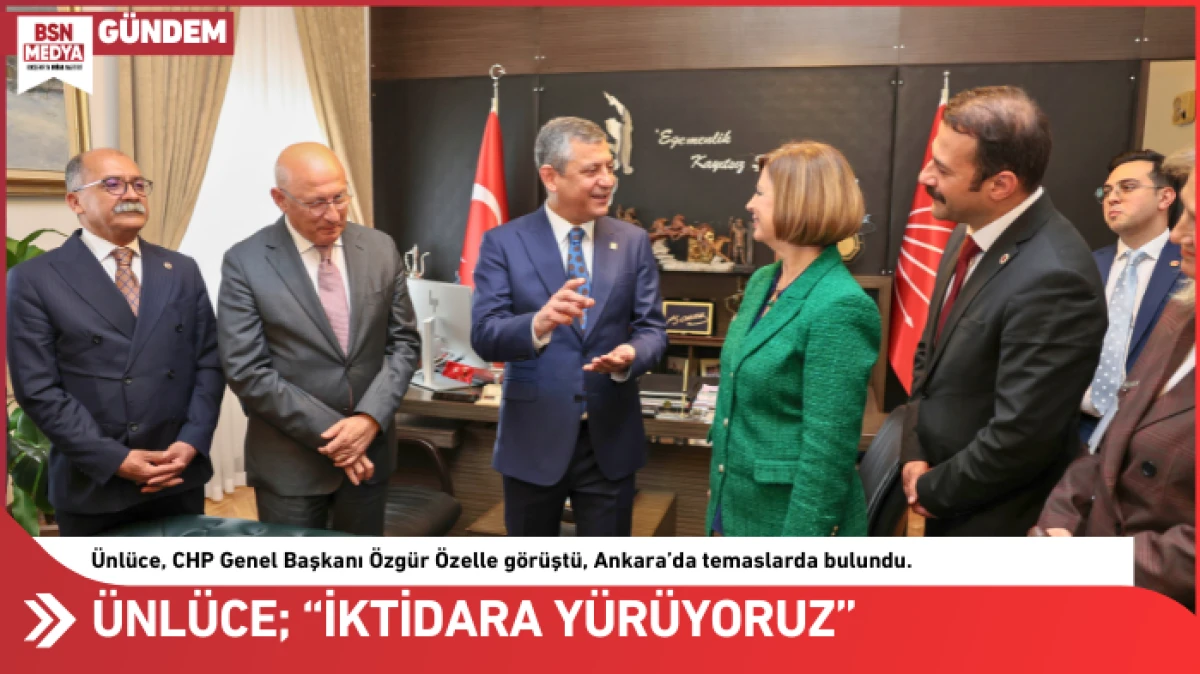 Ünlüce; “iktidara yürüyoruz”