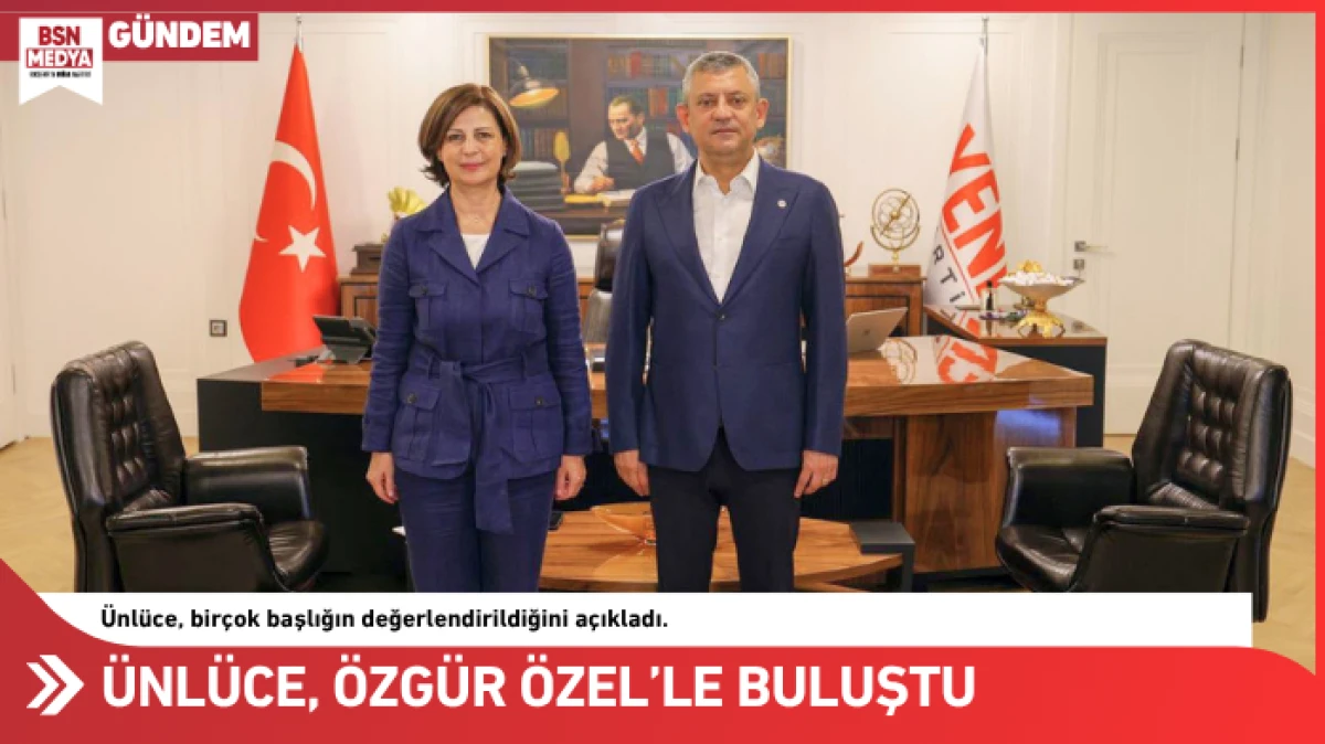 &Uuml;nl&uuml;ce, &Ouml;zg&uuml;r &Ouml;zel&rsquo;le buluştu!