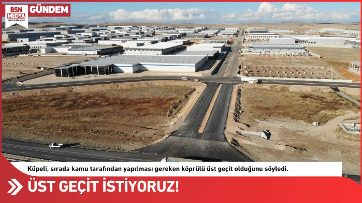 Üst geçit istiyoruz!