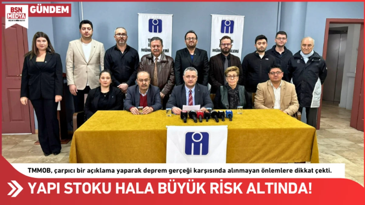 Yapı Stoku H&acirc;l&acirc; B&uuml;y&uuml;k Risk Altında