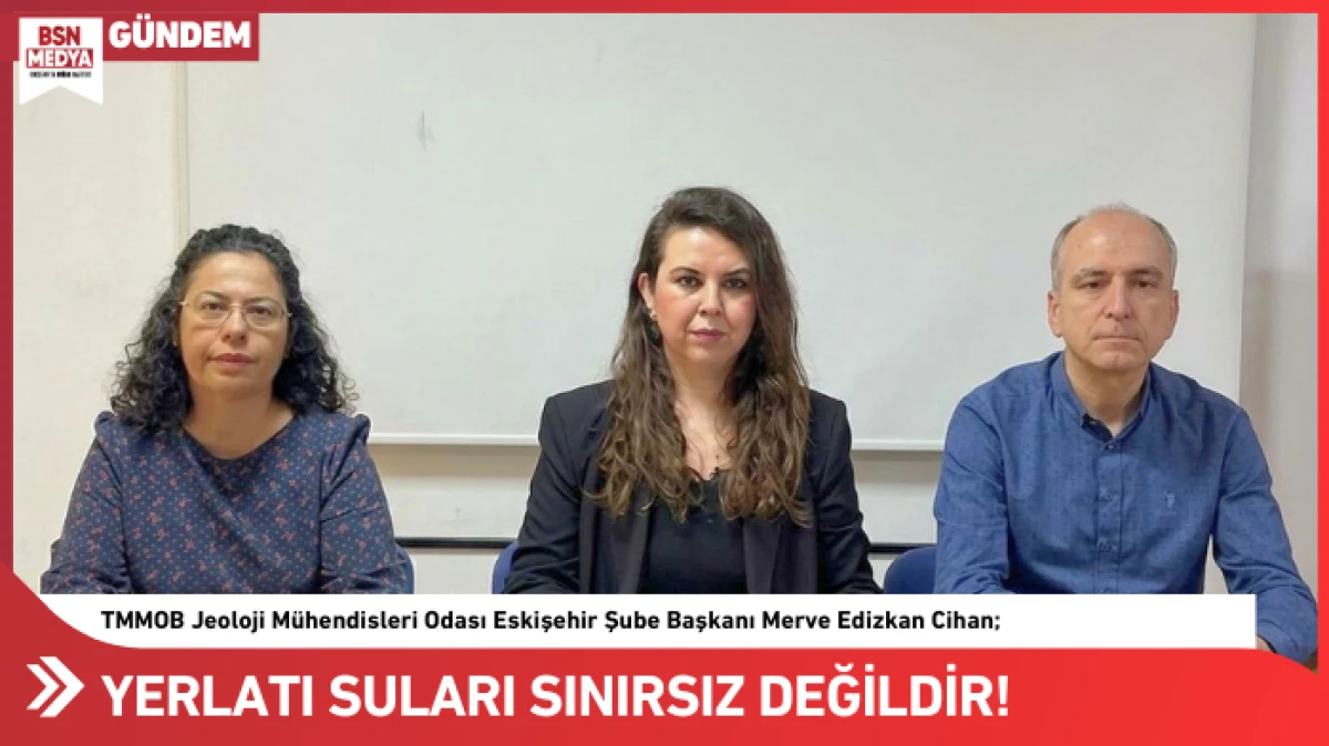 Yeraltı suları sınırsız değildir!