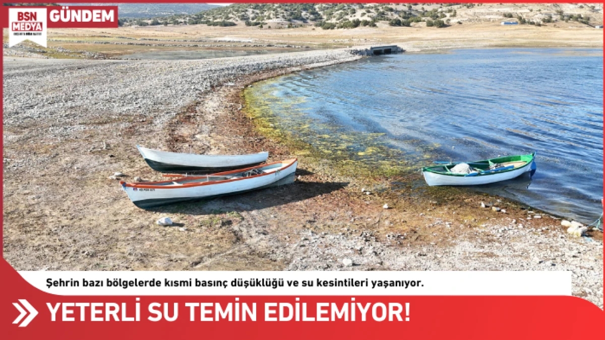 Yeterli su temin edilemiyor!